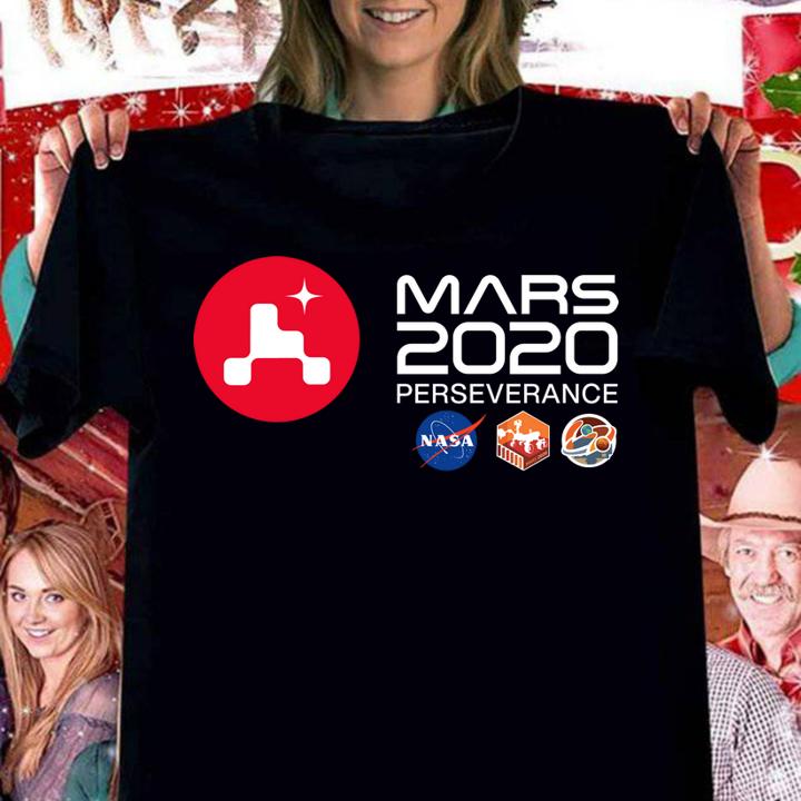 Mars 2020 Perseverance Logo t-shirt