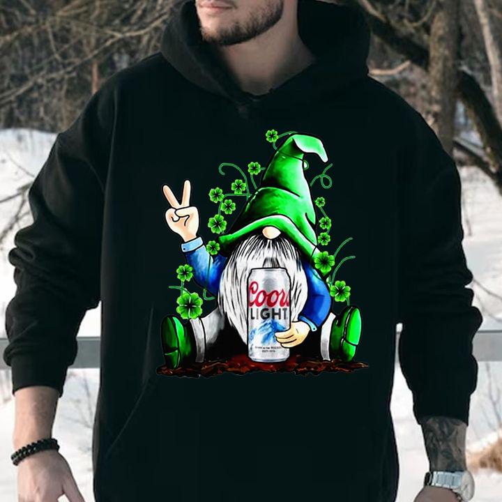 Gnome Coors Light Beer St. Patrick's Day t-shirt
