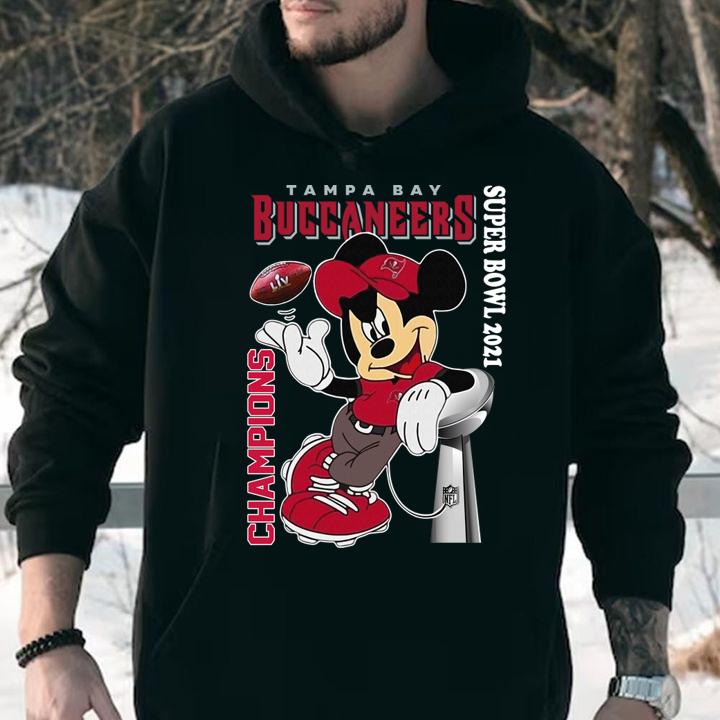 Mickey Mouse Tampa Bay Buccaneers Champions Super Bowl 2021 t-shirt