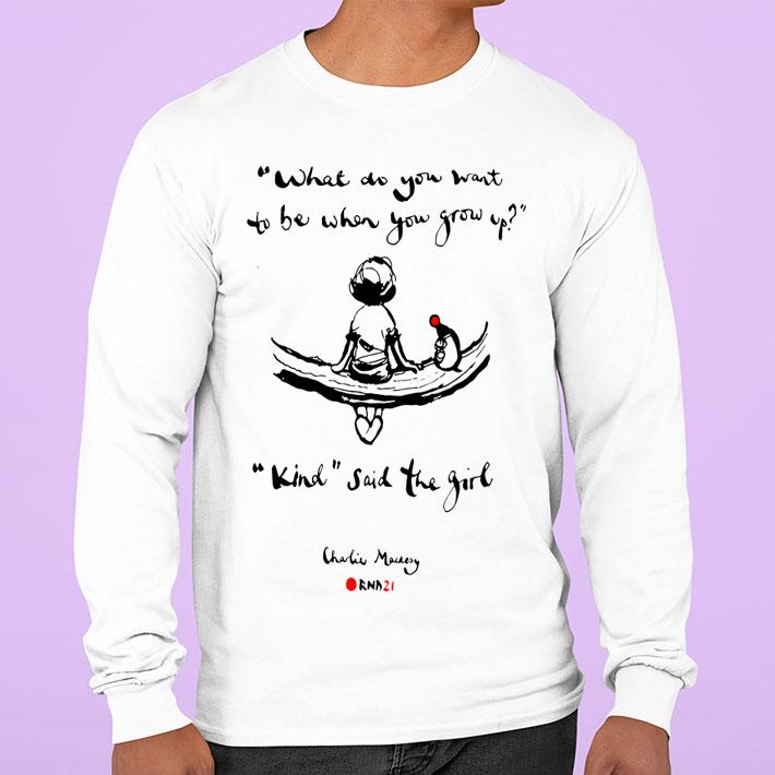 Tk Maxx Comic Relief Charlie Mackesy t-shirt