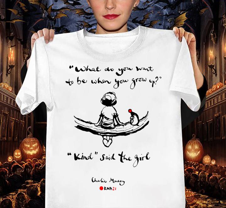Tk Maxx Comic Relief Charlie Mackesy t-shirt