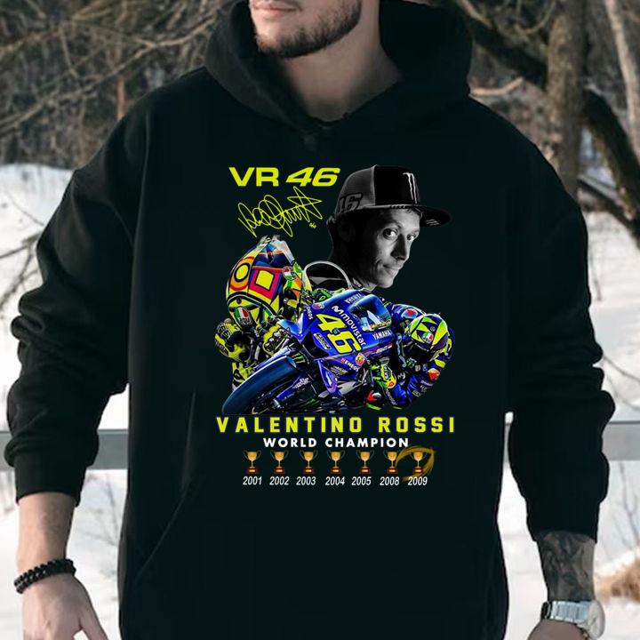 Vr46 Valentino Rossi World Champion 7 Cup Signature t-shirt