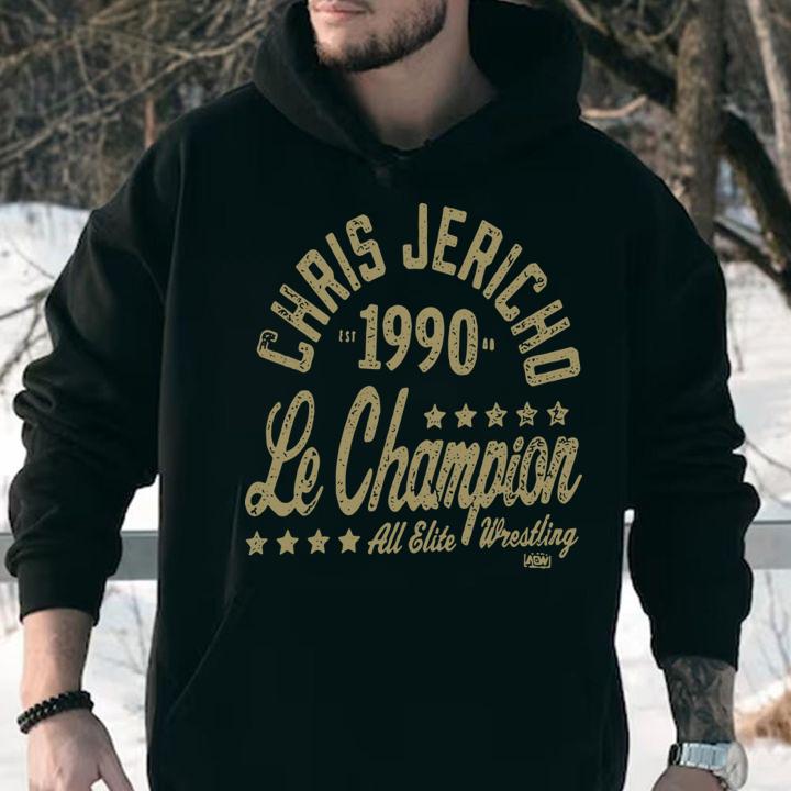 Aew Chris Jericho 1990 Le Champion t-shirt