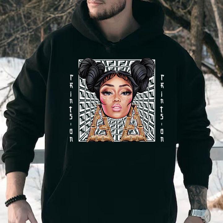Nicki Minaj Fendi Prints On t-shirt