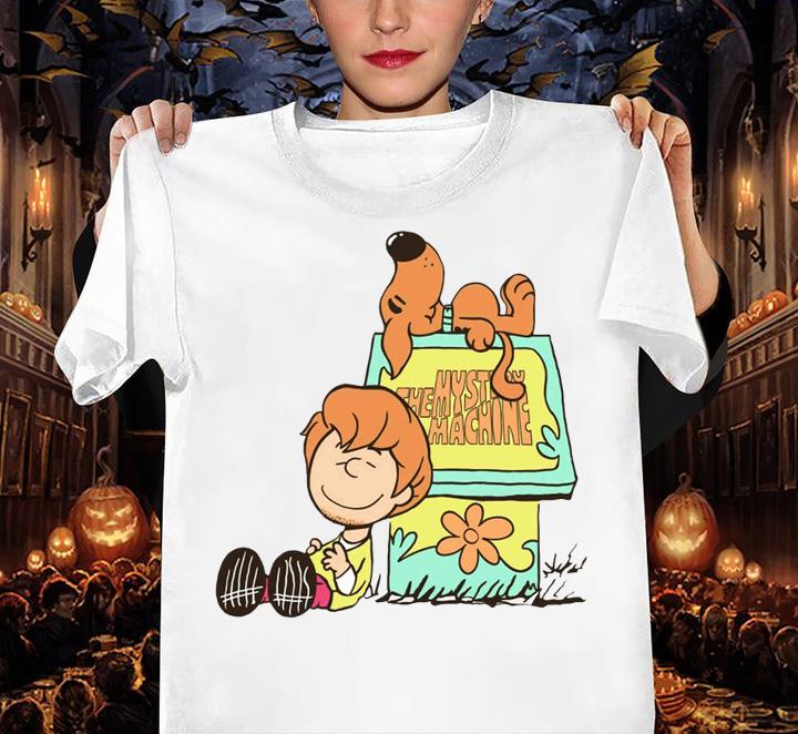 Peanuts Scooby Doo The Mystery Machine t-shirt