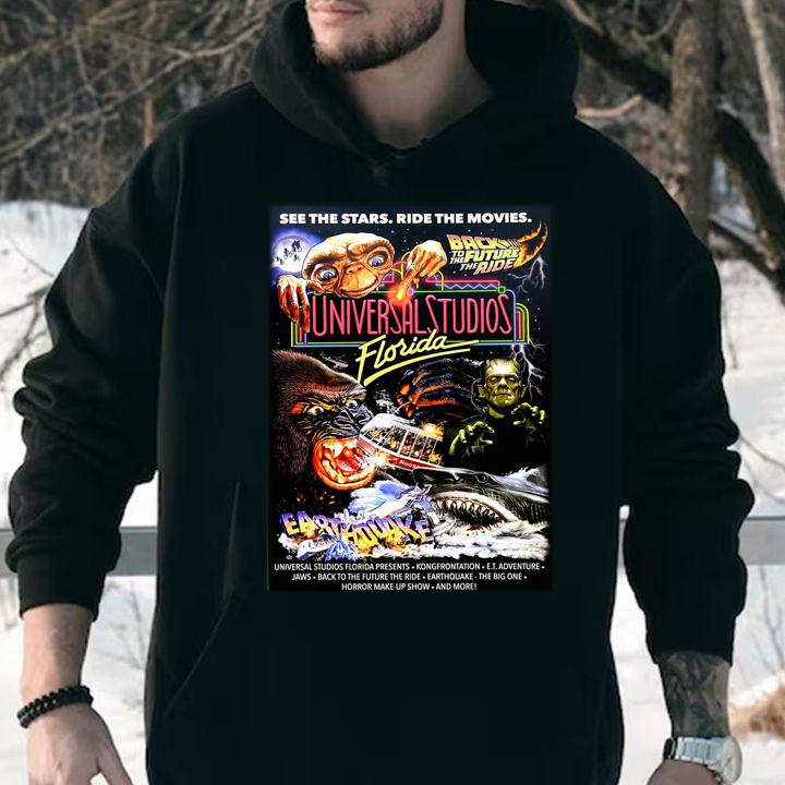 See The Stars Ride The Movies Universal Studios Florida t-shirt