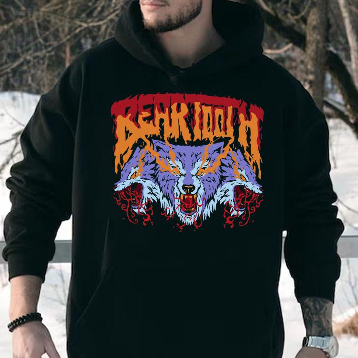 Beartooth Fire Eyes Glow Dark t-shirt