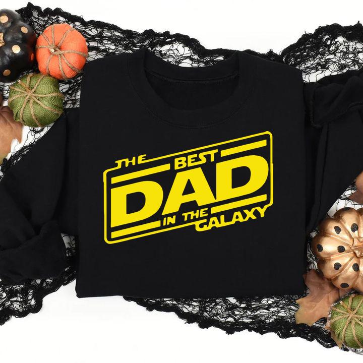 The Best Dad In The Galaxy Star Wars Father's Day t-shirt