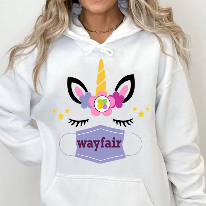 Unicorn Eyelash Wayfair Flower t-shirt