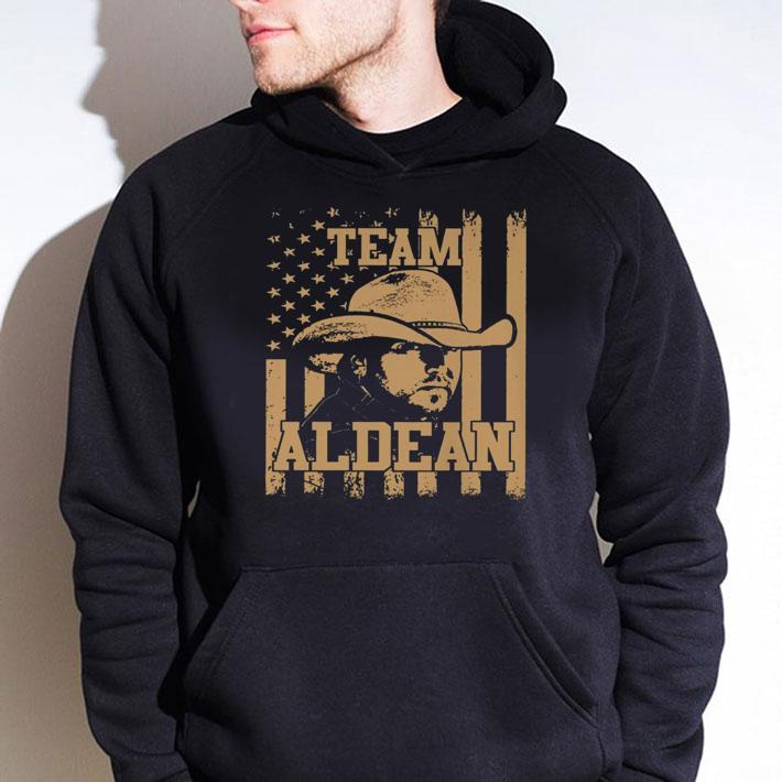 Jason Aldean Team Aldean American Flag t-shirt