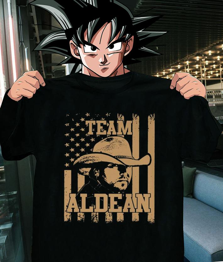 Jason Aldean Team Aldean American Flag t-shirt