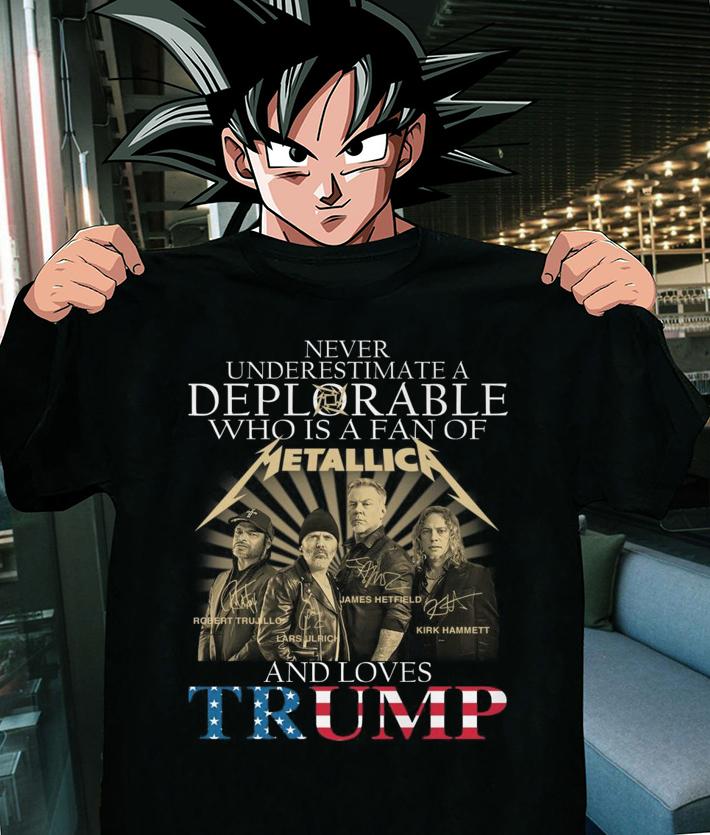Never Underestimate A Deplorable Who Is A Fan Of The Rocky Horror Show And Loves Trump t-shirt