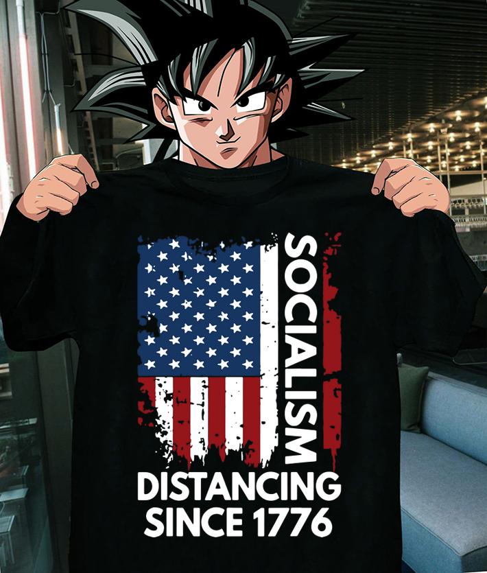 Socialism Distancing Since 1776 Funny Anti Socialism t-shirt shirt