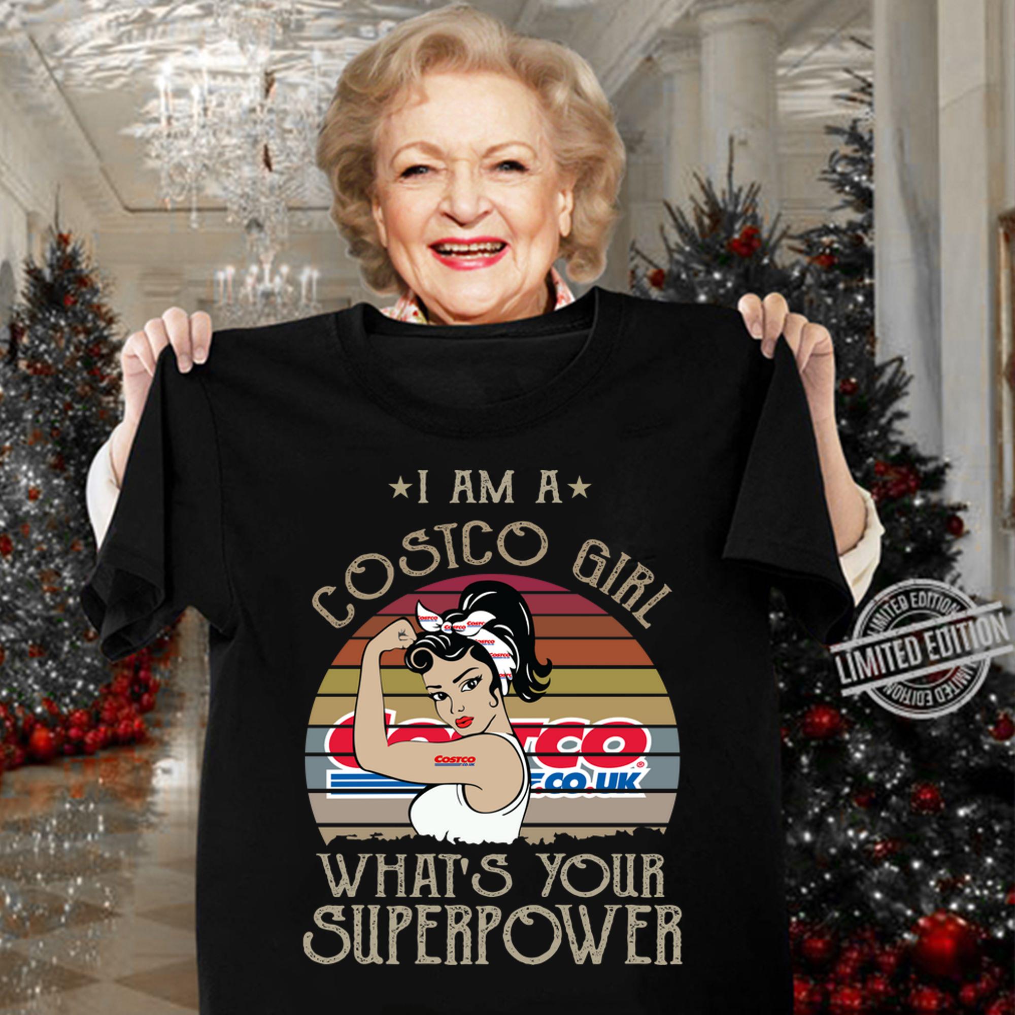 I am a Costco girl what’s your superpower vintage t-shirt 4