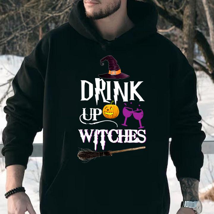 Nice Drink Up Witches Funny Halloween t-shirt