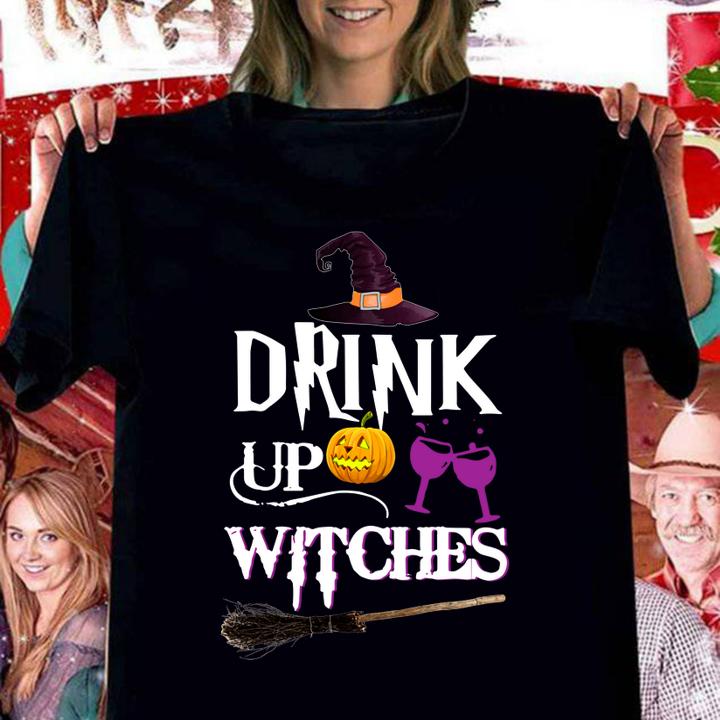 Nice Drink Up Witches Funny Halloween t-shirt