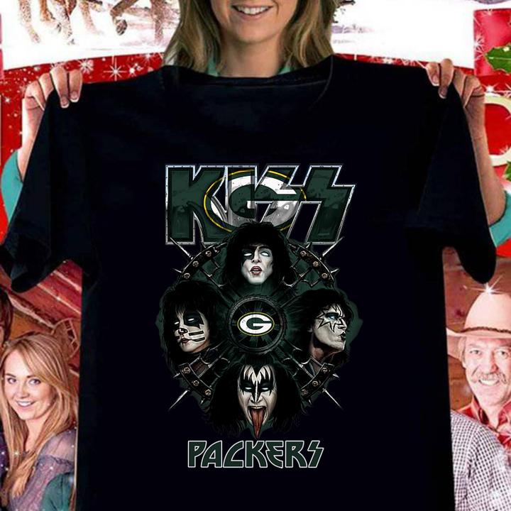 KISS Band Packers Green Bay Packers t-shirt