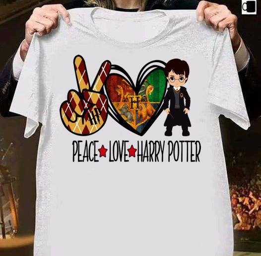 Peace Love Harry Potter shirt, St. Patrick's day t-shirt 50 Trending fashion news