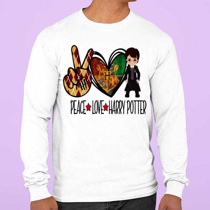 Peace Love Harry Potter shirt, St. Patrick's day t-shirt