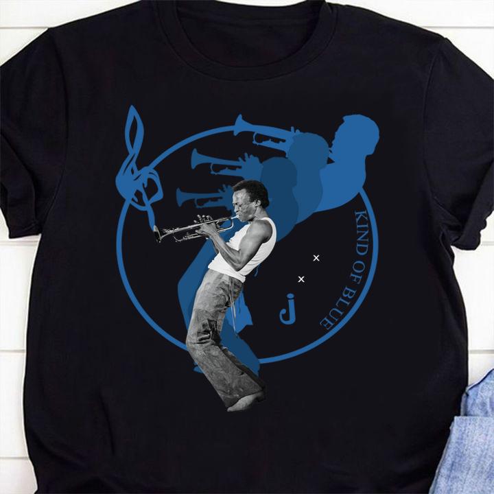 Awesome Kind Of Blue Miles Davis A Tribute To Jack Johnson t-shirt 24 Trending fashion news