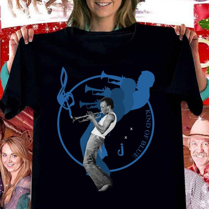 Awesome Kind Of Blue Miles Davis A Tribute To Jack Johnson t-shirt