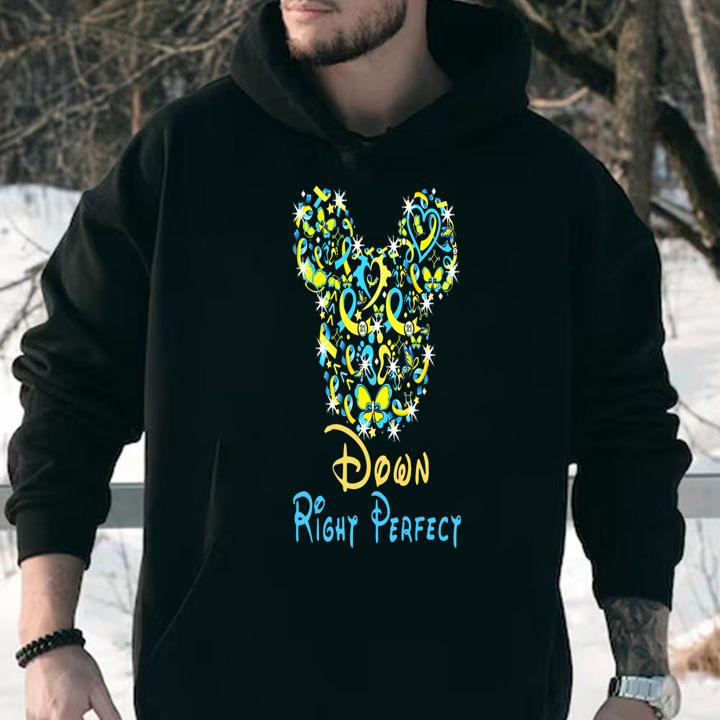 Down Right Perfect Mickey Mouse Disney t-shirt