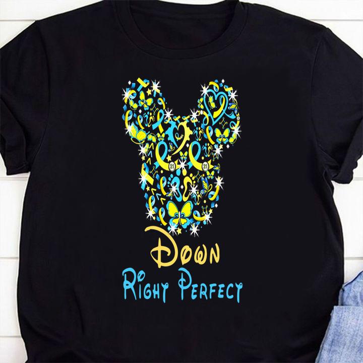 Down Right Perfect Mickey Mouse Disney t-shirt 22 Trending fashion news