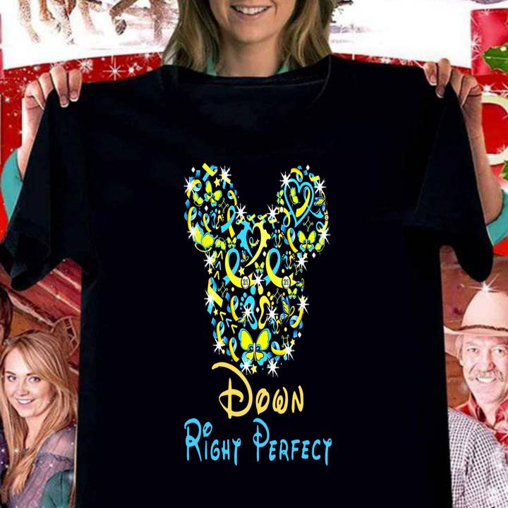 Down Right Perfect Mickey Mouse Disney t-shirt