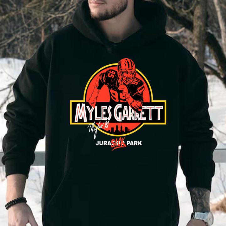 Jurassic Park Myles Garrett t-shirt
