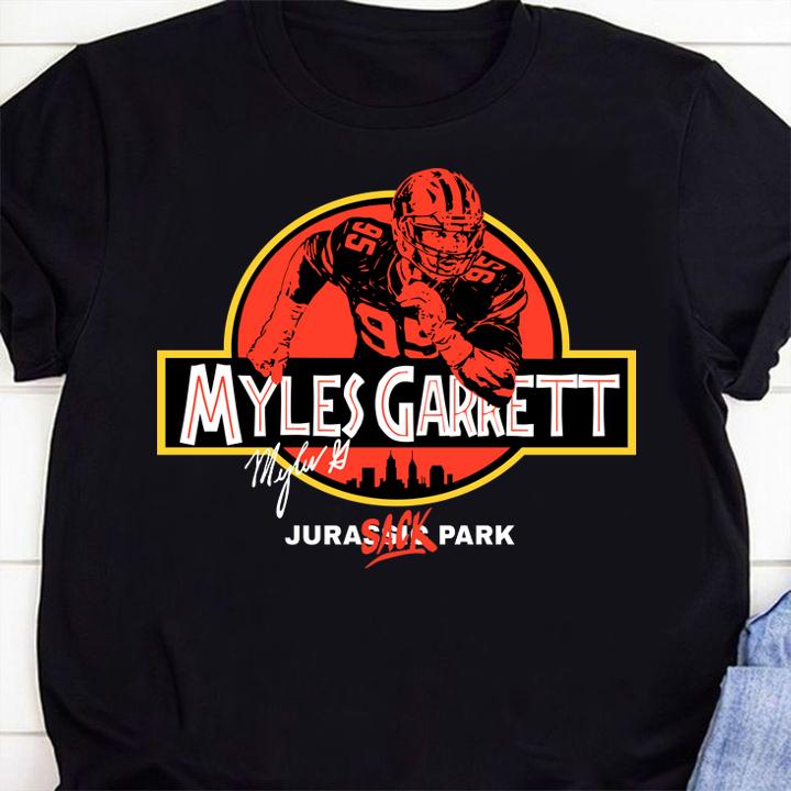 Jurassic Park Myles Garrett t-shirt 25 Trending fashion news