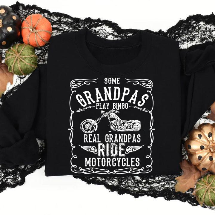 Some Grandpas Play Bingo t-shirt